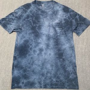 Vissla Everyday Heather Tie Dye Pocket Tee, Large